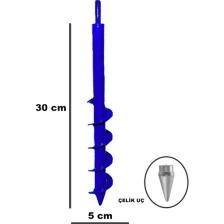 30X5 cm Matkap Uyumlu Toprak Burgu Makinesi