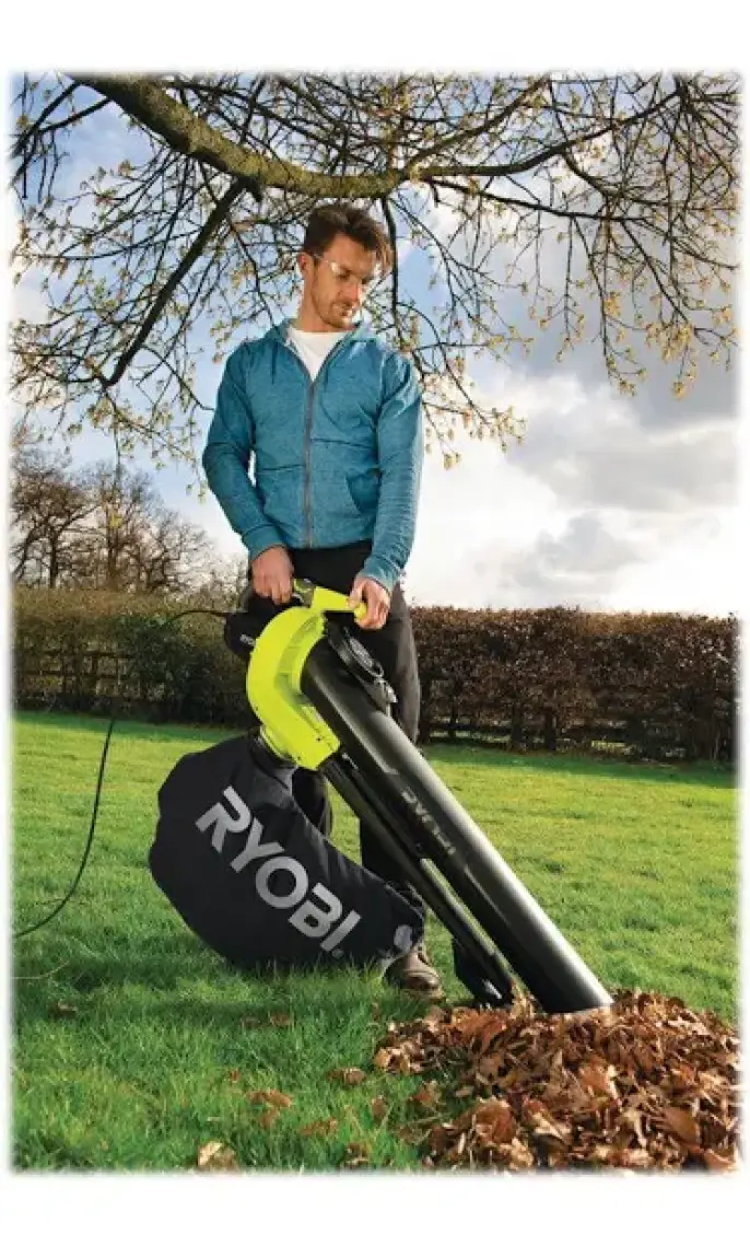 Ryobi RBV3000CESV Yaprak Toplama, Öğütme ve Üfleme Makinası 3000 W
