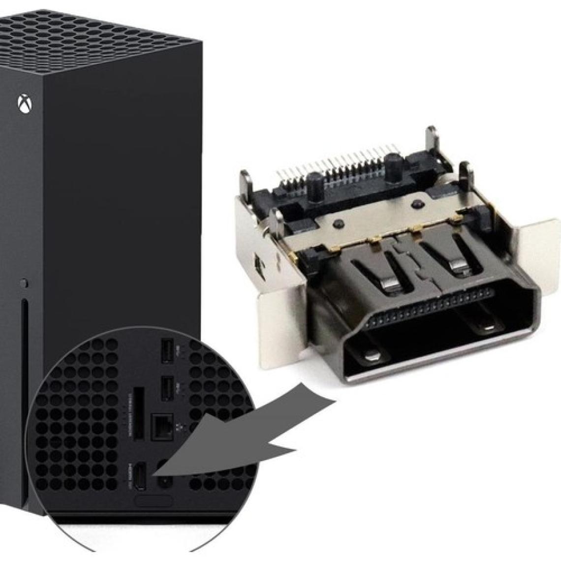 Konsol İstasyonu Xbox Series x HDMI Soket