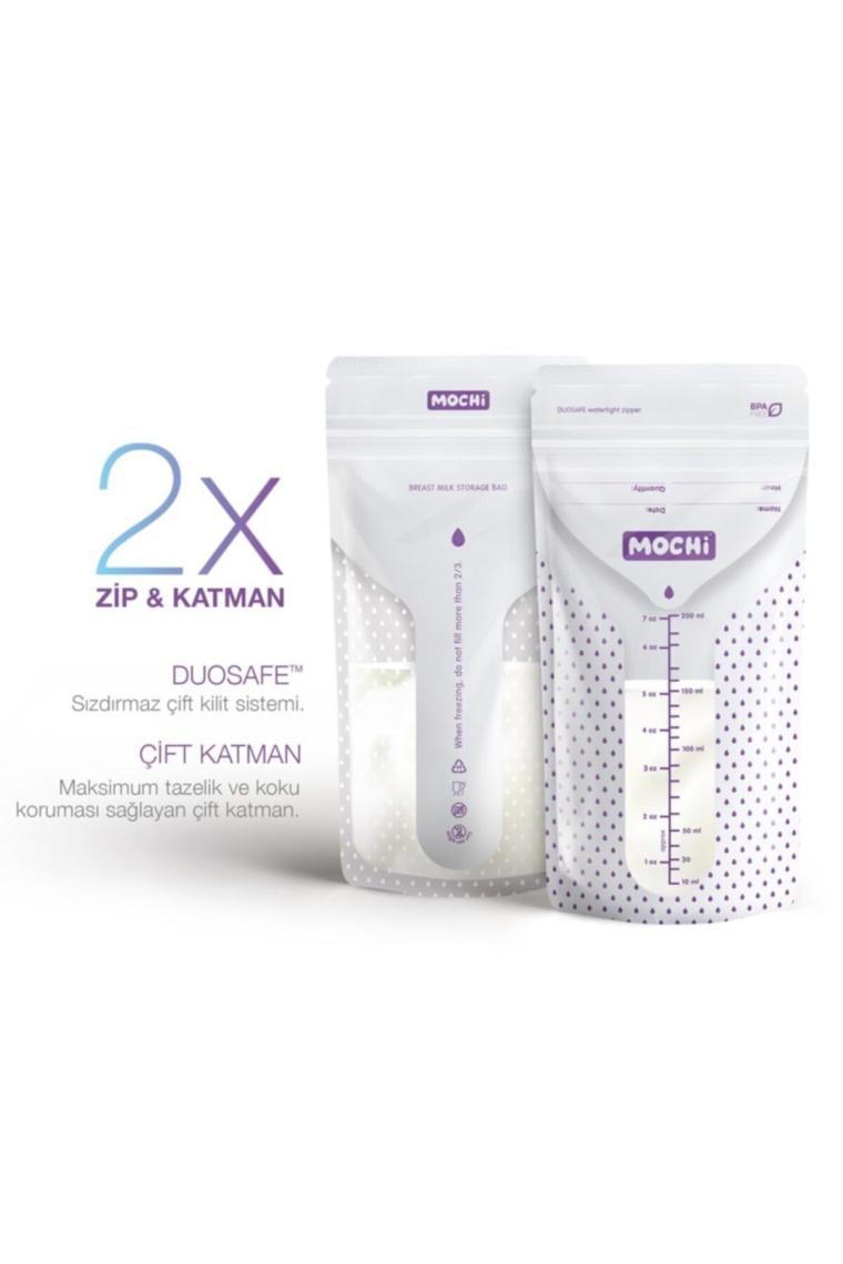 Anne Sütü Saklama Poşeti (200 ML, 25 ADET)