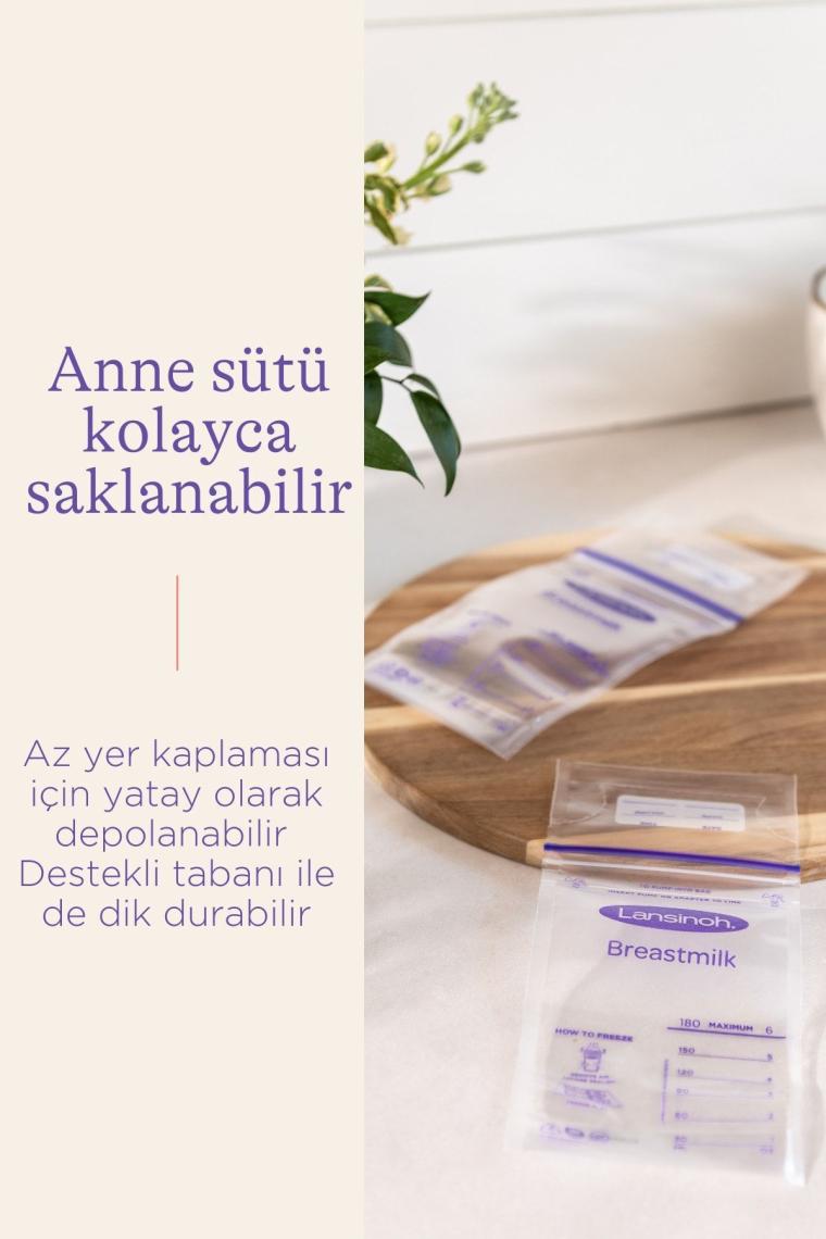 Süt Saklama Poşeti (25 ADET)