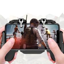 Cep Telefonu Oyun Konsolu Soğutma Fanlı Standlı Pubg Ateş Tetik Gamepad Joystick