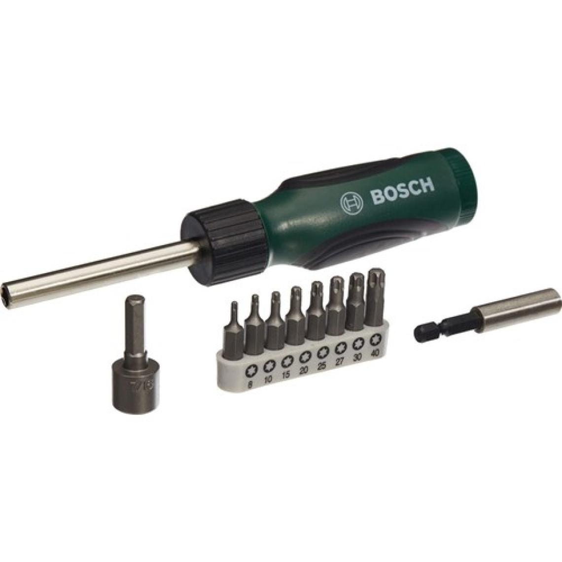 Bosch 46 Parça Tornavida Vidalama Lokma Uçlu Aksesuar Seti - 2607019504