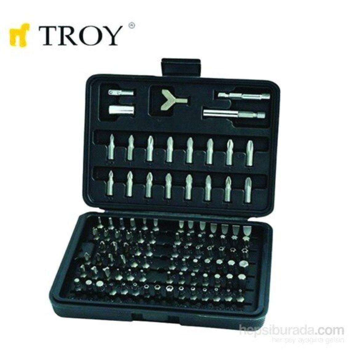 Troy 22302 Bits Uç Seti (100 Parça)