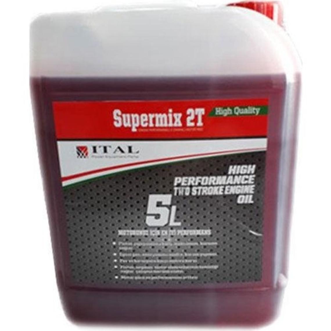 İtal Motor Yağı Süpermix 2 Zamanlı 5 Lt