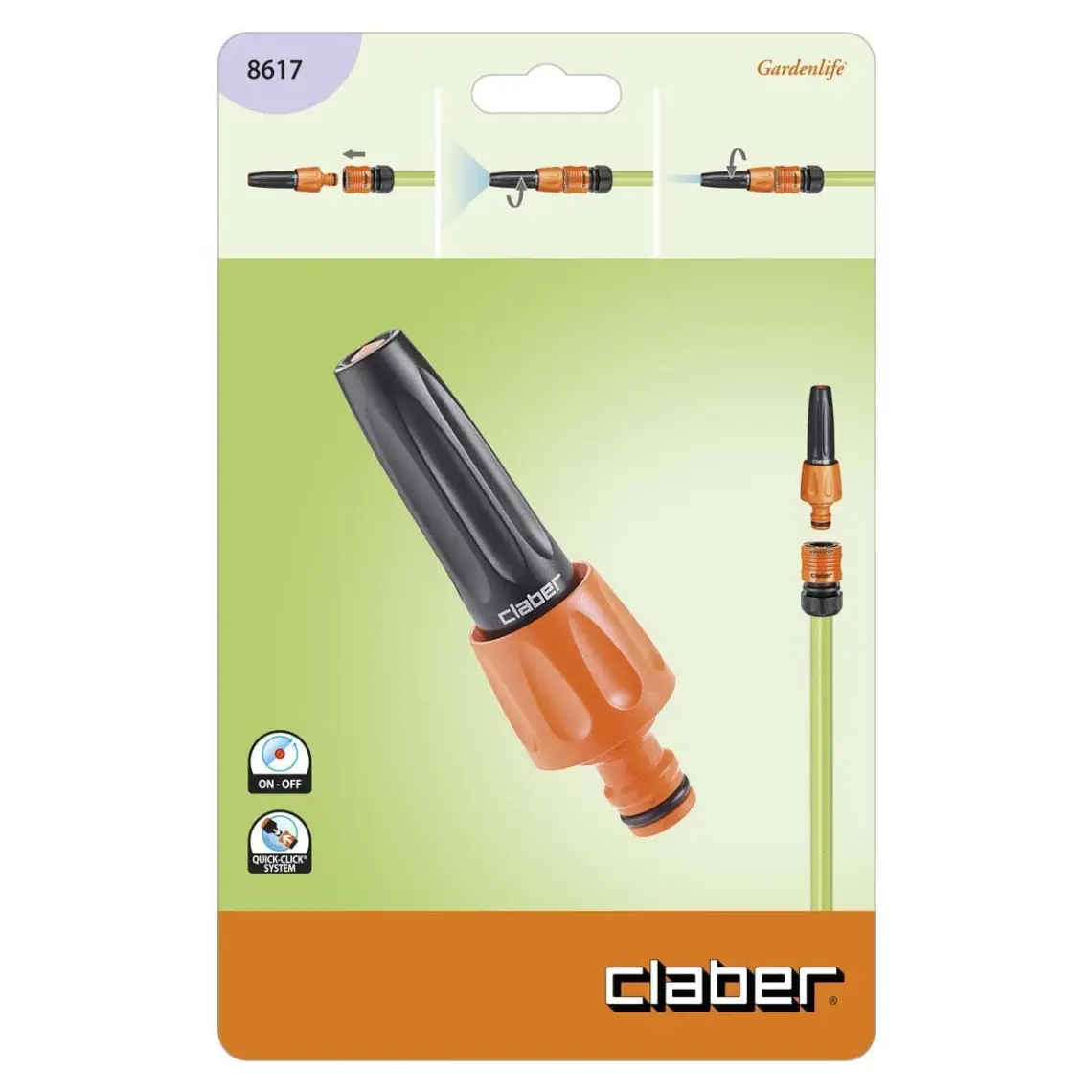 Claber 8617 Jet Sprey Sulama Başlığı