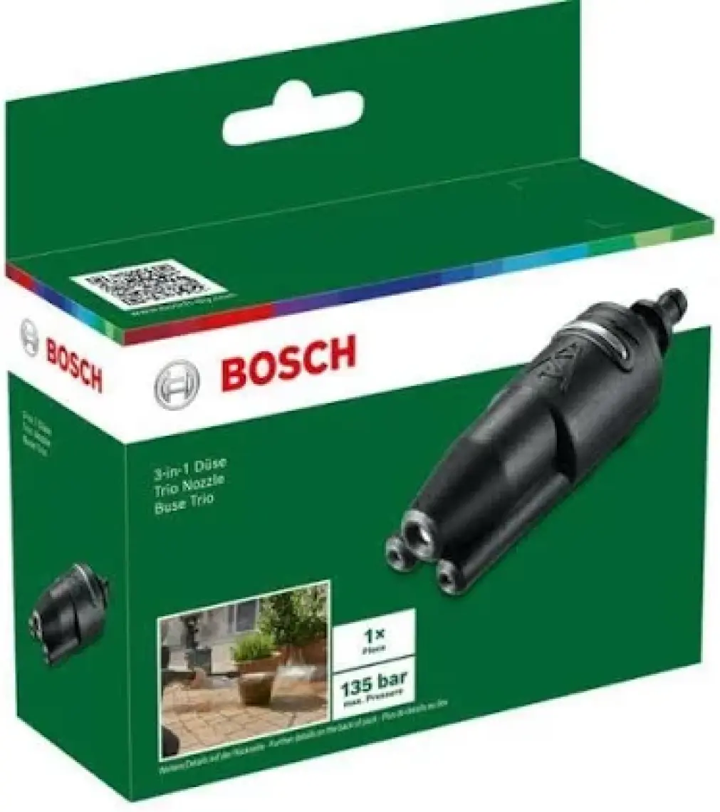 Bosch Bir Arada Ayar Başlı Nozül 3'lü