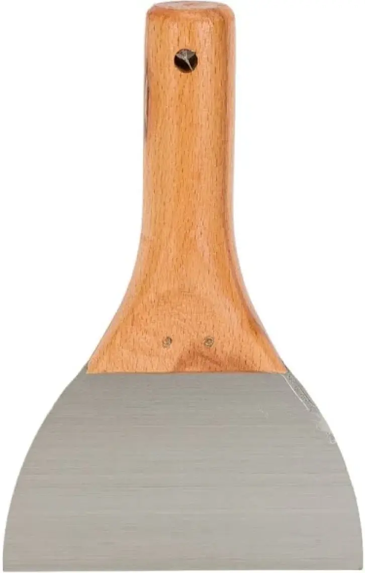 Dekor Macun Ispatulası Ahsap Saplı  Paslanmaz Çelık 14 Cm  009