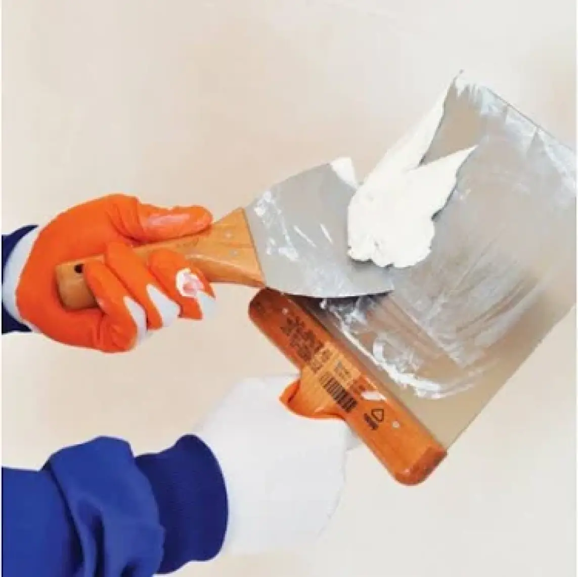 Dekor Macun Ispatulası Ahsap Saplı  Paslanmaz Çelık 14 Cm  009