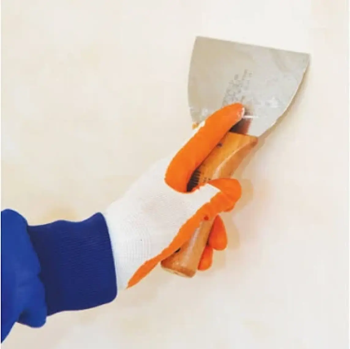 Dekor Macun Ispatulası Ahsap Saplı  Paslanmaz Çelık 14 Cm  009