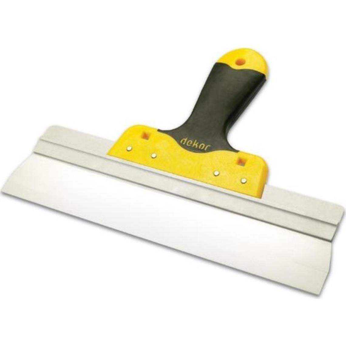 Dekor Plastık Egrı Saplı Ispatula Paslanmaz Çelık 20 Cm  345