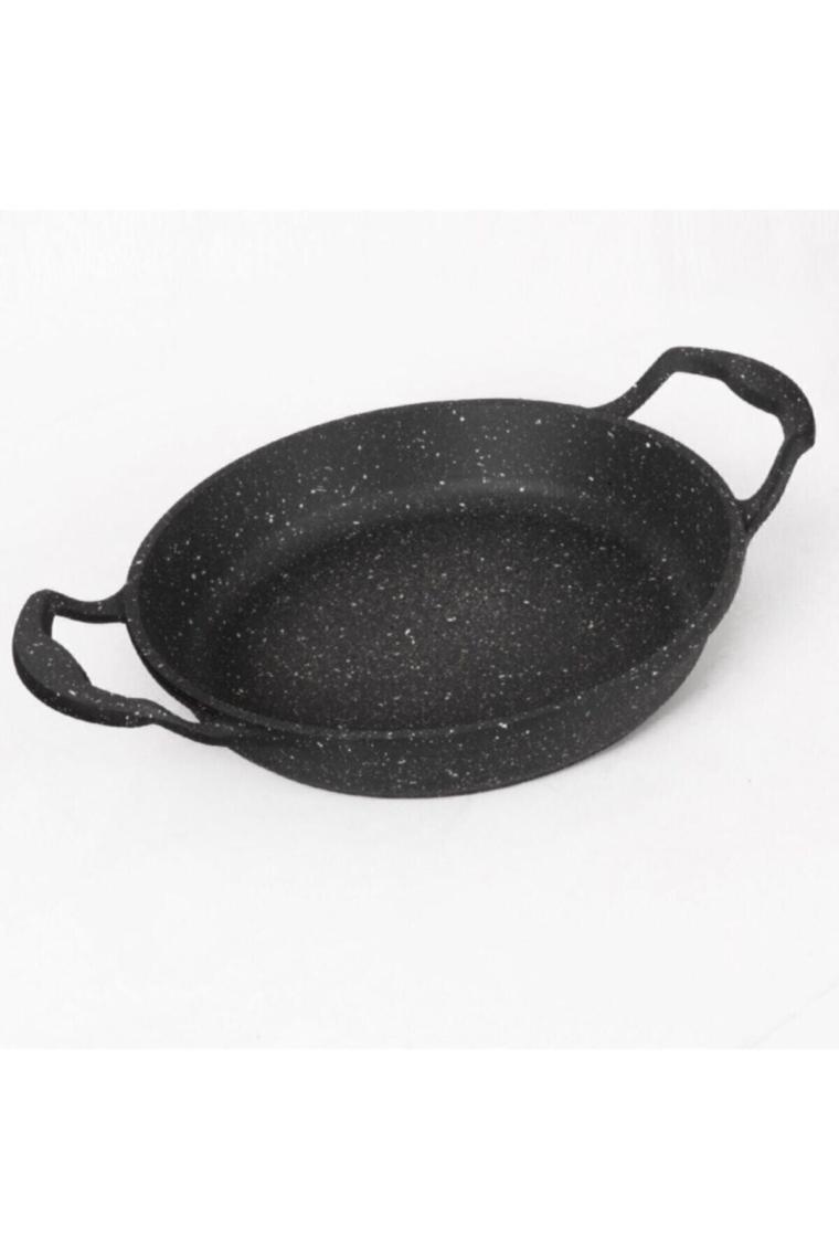 2 Li Enraz Alüminyum Döküm Sahan Seti 20cm 22cm Rose Gold