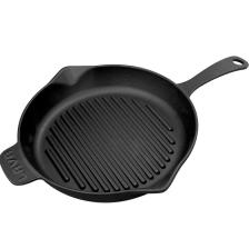 Yuvarlak Izgara Tava Metal Saplı 28 cm