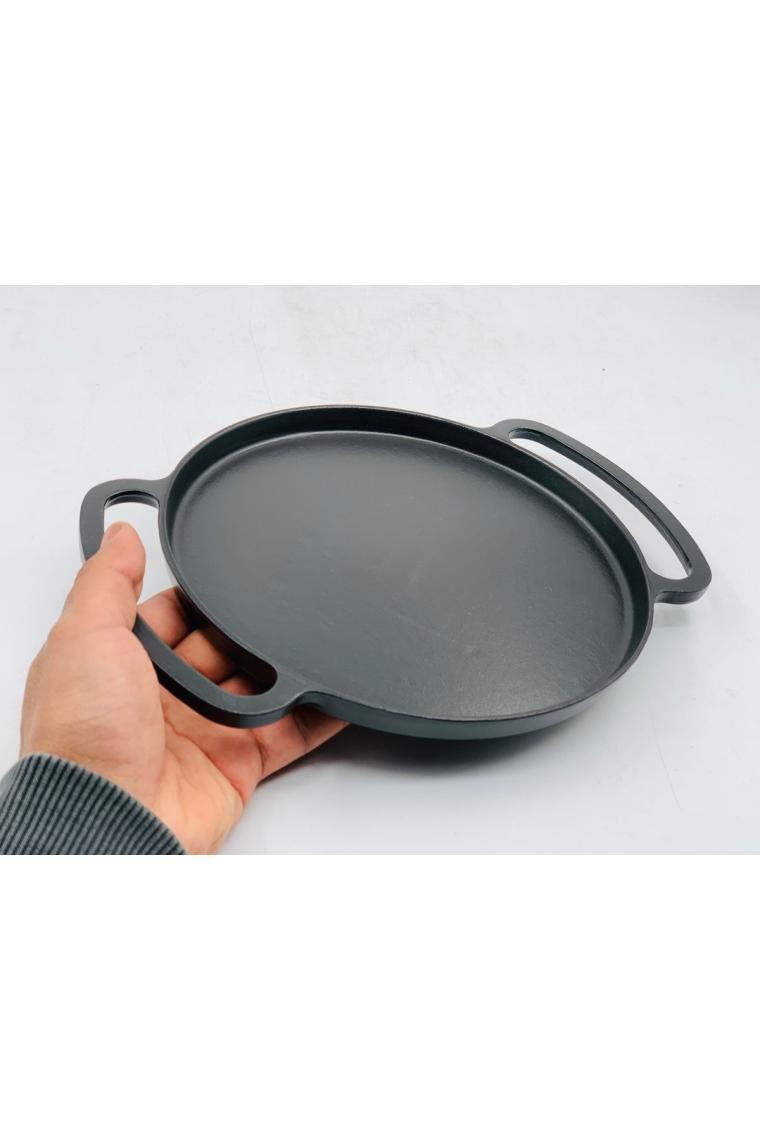 Silver Demir Döküm Pizza/Pankek/Krep Tava - 20 cm
