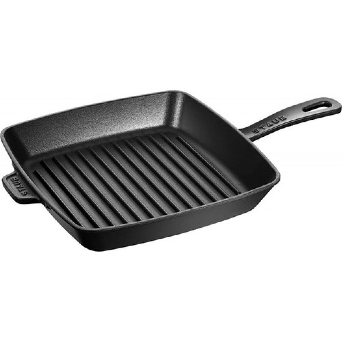 Staub Döküm Izgara Tava 26 x 26 cm Siyah