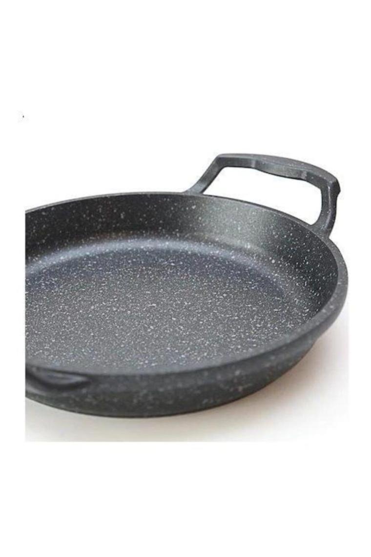 Eda ZK-961 Asya 18 cm Yuvarlak Döküm Sahan Gri