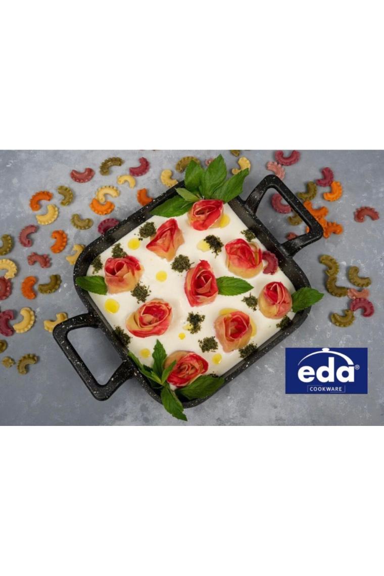 Eda Kare Sahan 20 cm Döküm Tava