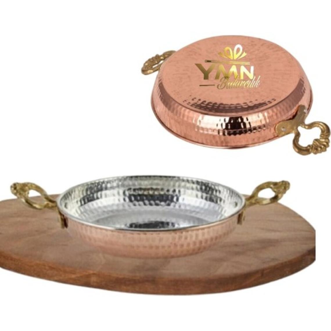 Gerekseal 3'lü Bakır Sahan Tava Seti