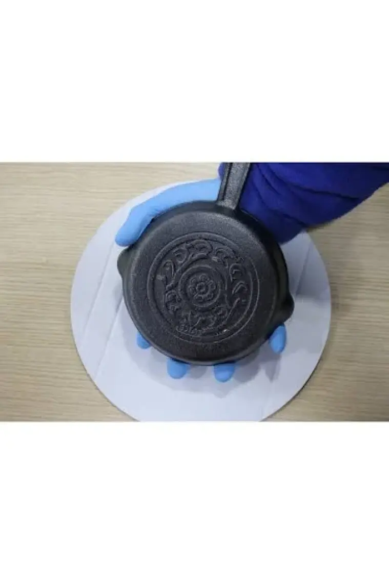 ESTAŞ 14 cm Kaplamasız Demir Döküm Kulplu Tava – %100 Yerli Üretim, Dayanıklı ve Sağlıklı Pişirme Deneyimi