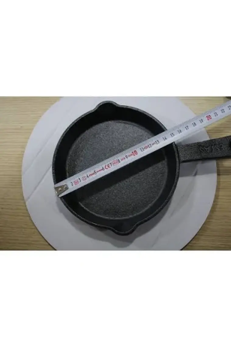 ESTAŞ 14 cm Kaplamasız Demir Döküm Kulplu Tava – %100 Yerli Üretim, Dayanıklı ve Sağlıklı Pişirme Deneyimi