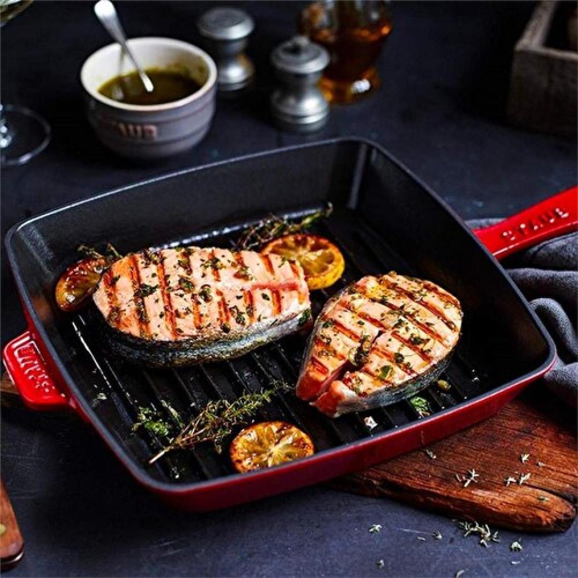 Staub Amerikan 26 cm Izgara Tava