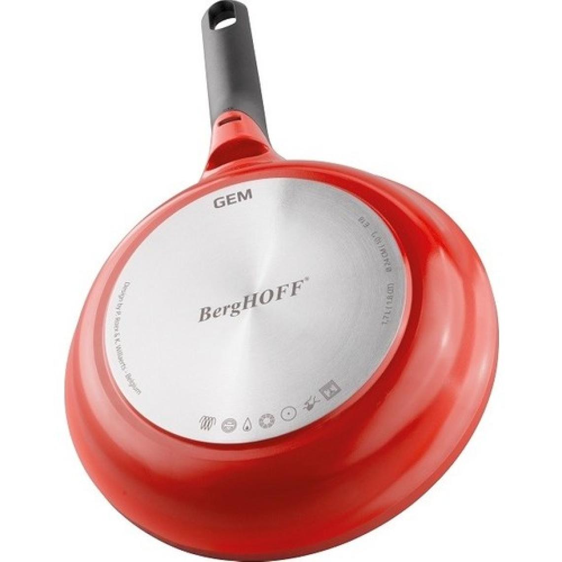 Berghoff Stay Cool Gem Turuncu Çıkarılabilir Saplı 24 cm Tava