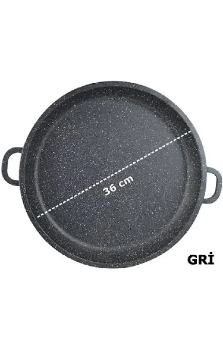 ThermoAD | Gözleme Tavası | Kendinden Saplı | Vizon | 36cm