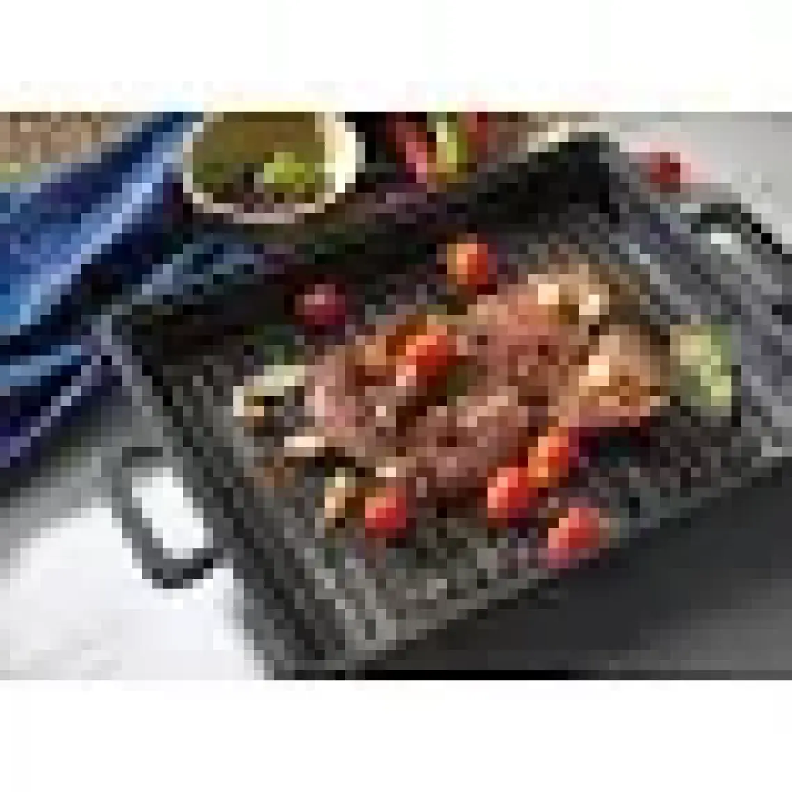 ESTAS  Demir Döküm Kaplamasız Izgara Tava 26X32 Mühürleme Tavası %100 Yerli Üretim