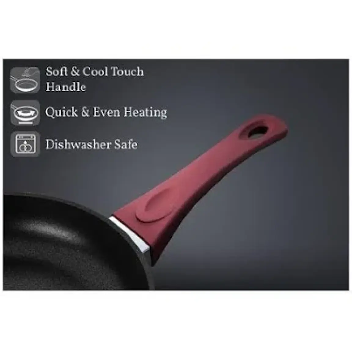 Saflon SF5028TT Titanium Kaplama 28 cm Wok Tava 3.75 Litre