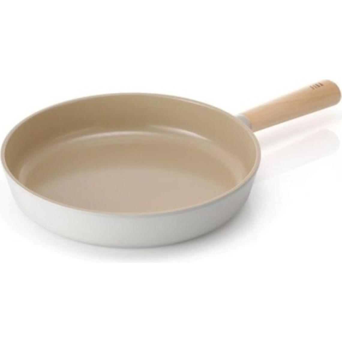 Neoflam Fika Alüminyum Döküm Tava 28 cm Krem