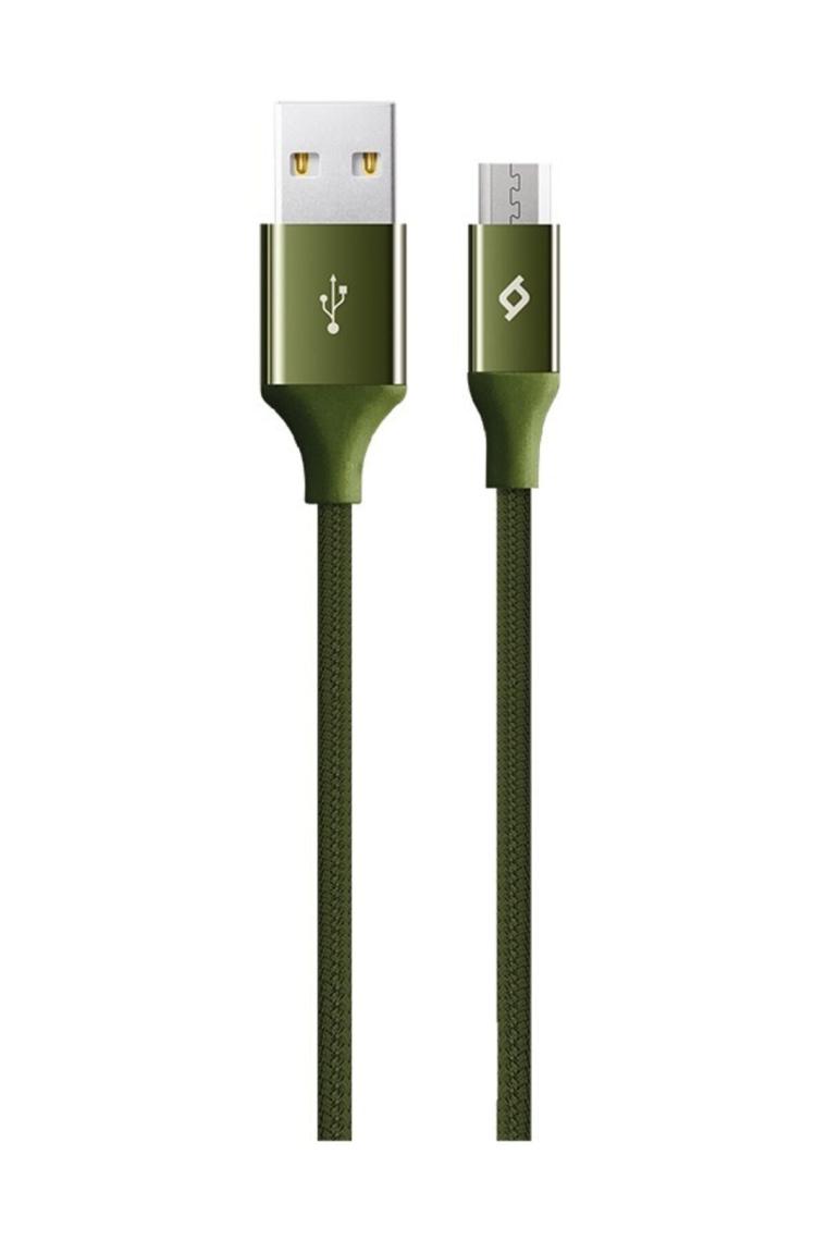 Ttec AlumiCable 1.2 m 2DK11HY Haki Yeşili Micro USB Şarj Kablosu