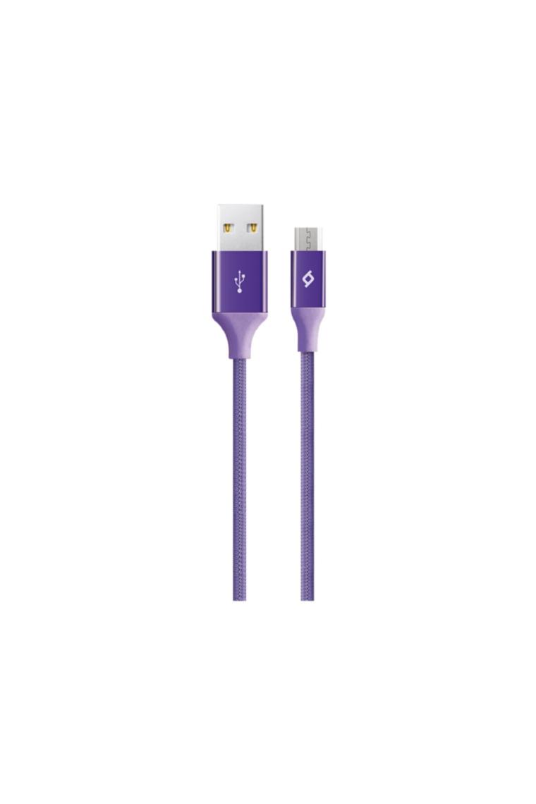 Ttec AlumiCable 1.2 m 2DK11MR Mor Micro USB Şarj Kablosu