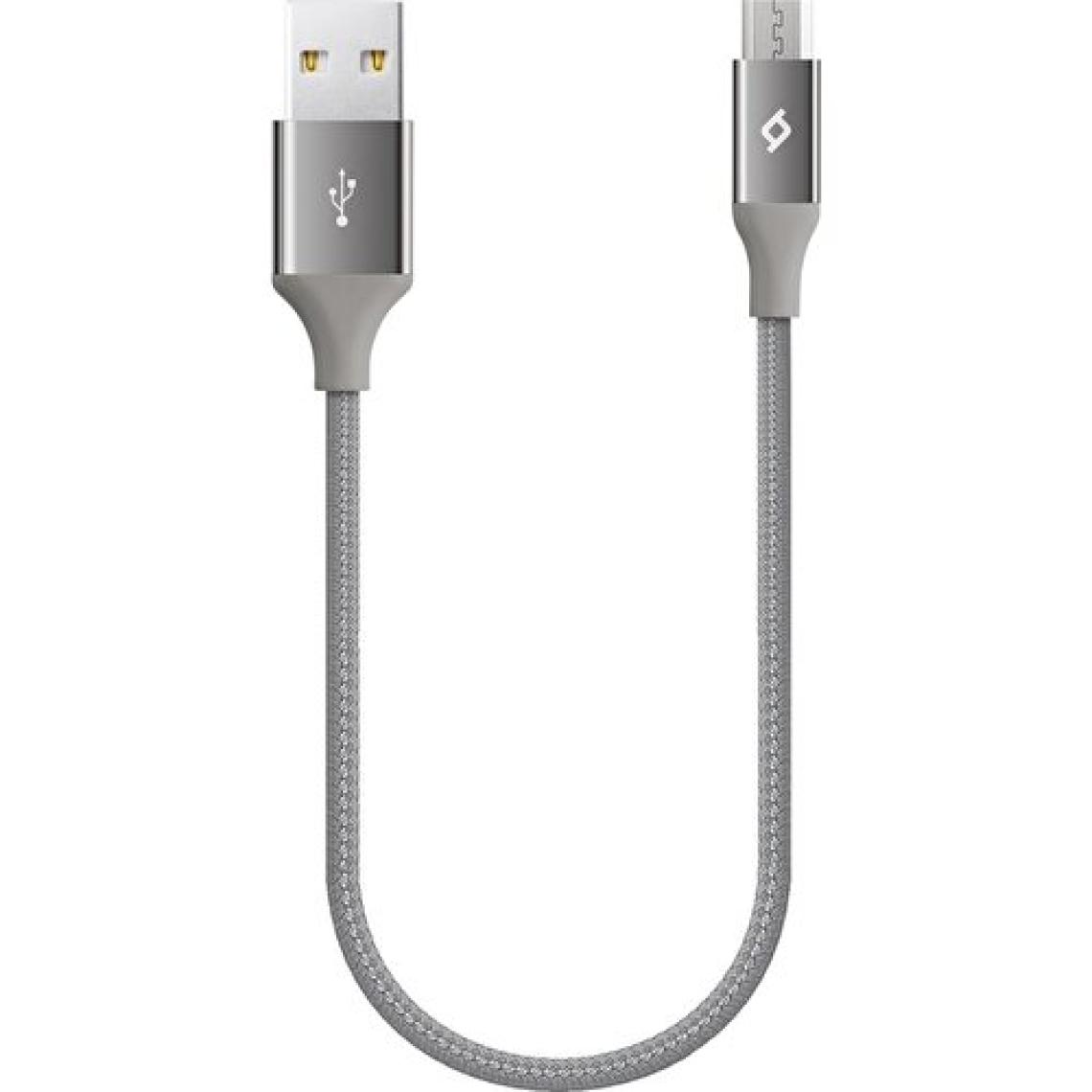 Ttec AlumiCable Mini 30 cm 2DK25UG Uzay Grisi Micro USB Şarj Kablosu