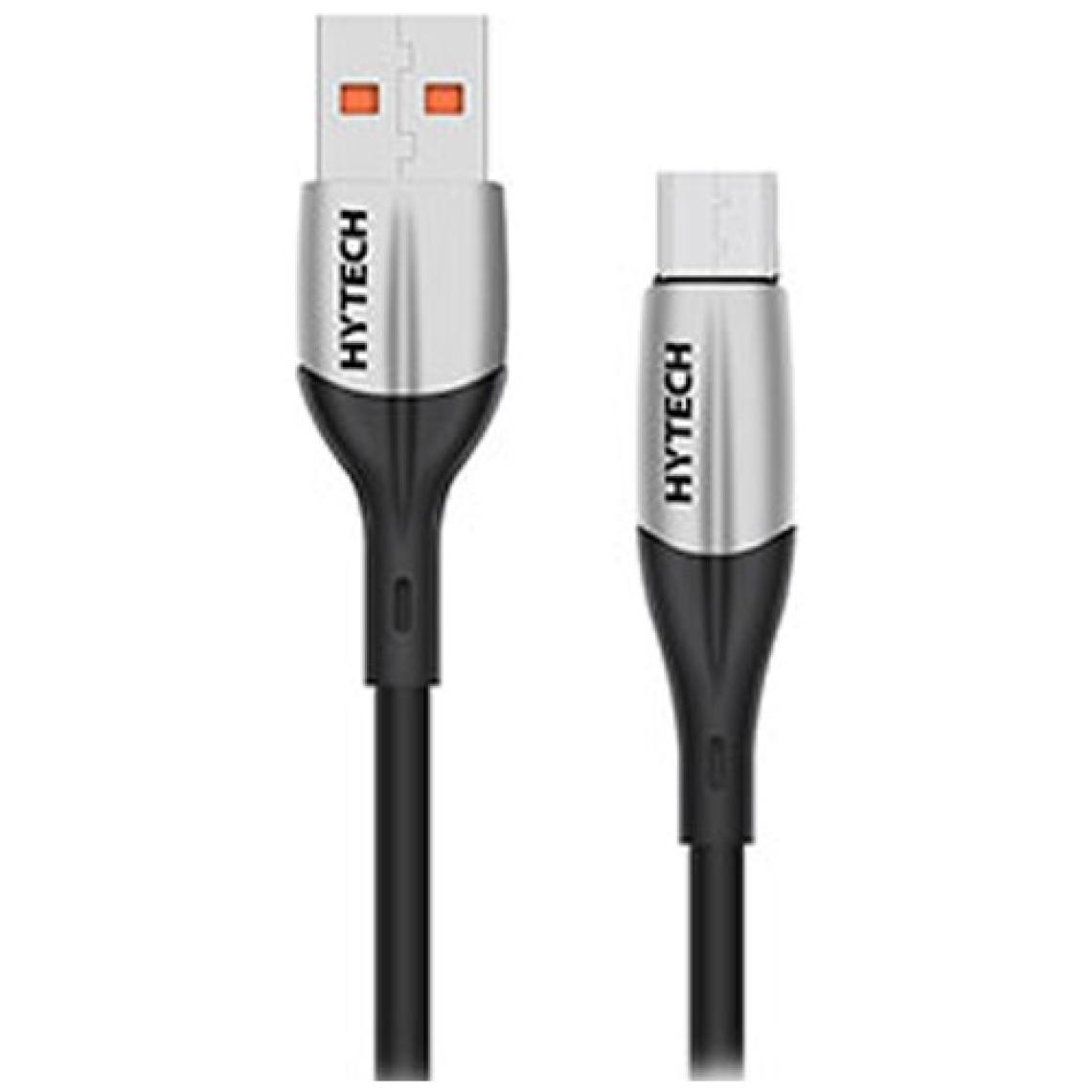 Hytech HY-X250 1.2 m Gümüş Micro USB Şarj Kablosu