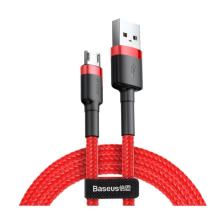 Baseus Cafule 2.4A Micro USB 1 m Hızlı Şarj Kablosu Kırmızı