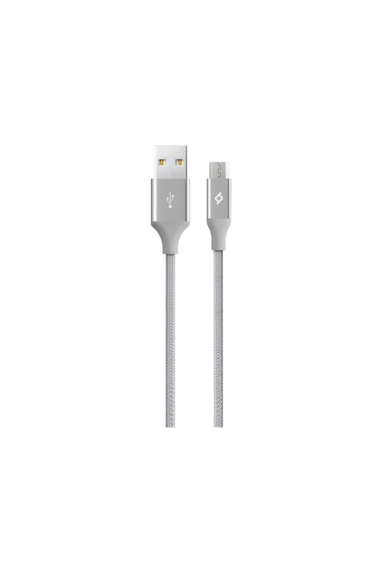 Ttec AlumiCable 1.2 m 2DK11G Gümüş Micro USB Şarj Kablosu