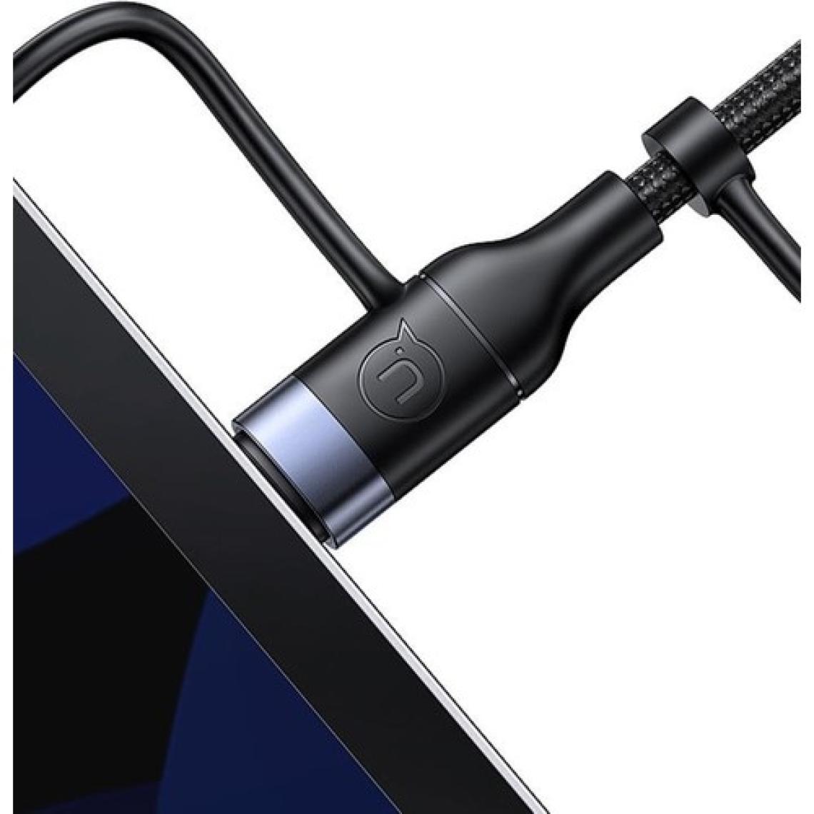 Usams US-SJ547 Usb+Type-C To Type-C+Lightning+Microusb,1.2m 6 In 1 Hızlı Şarj ve Data Kablosu
