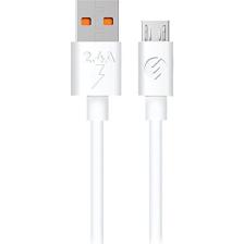 S-link SL-X241 3A Micro Usb Güvenli Hızlı Data + Sarj Kablosu