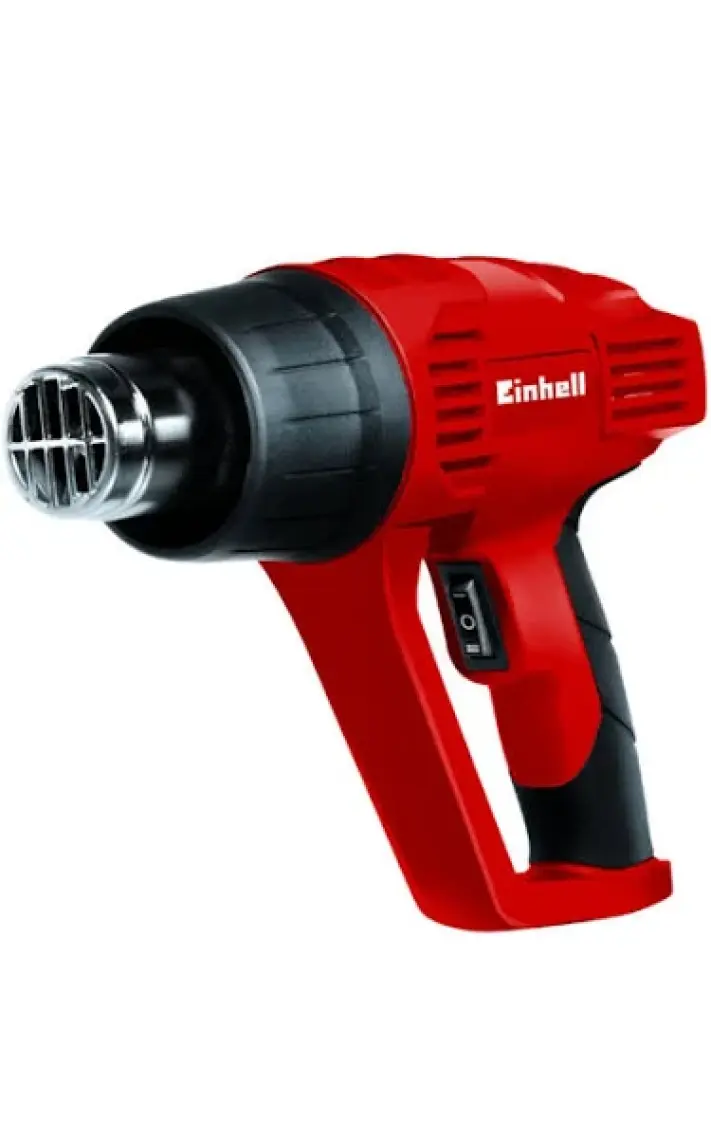 Einhell Sıcak Hava Tabancası TH-HA 2000/1 (2.000 W, 2 sıcaklık kademesi: 350°/550°, aşırı ısınma koruması, 4 başlık ve boya kazıyıcı dahil) - 4520179