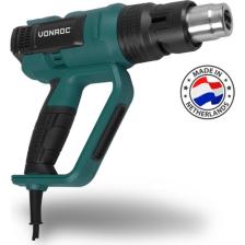 Vonroc Profesyonel Sıcak Hava Tabancası - 2000W - LCD Ekran - 650 ° C - 500L / Dak