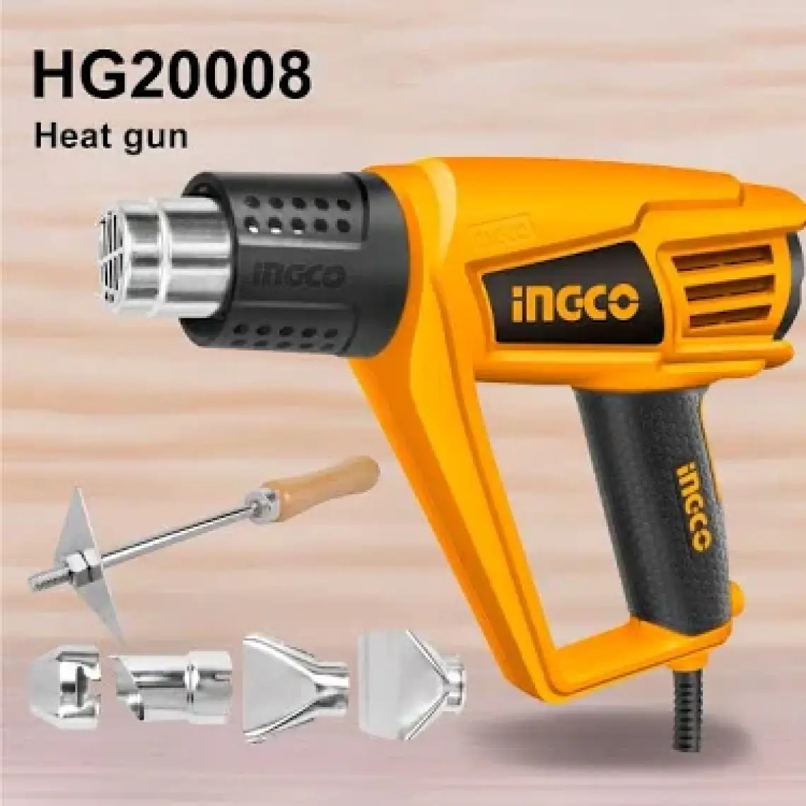 İngco Sıcak Hava Tabancası Hg20008 (2000W)