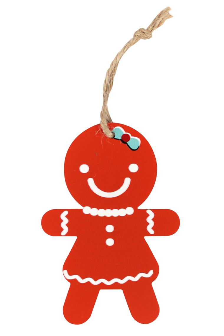 Waldern 8 Adet Pancake Man 10*6cm Yılbaşı Süsü