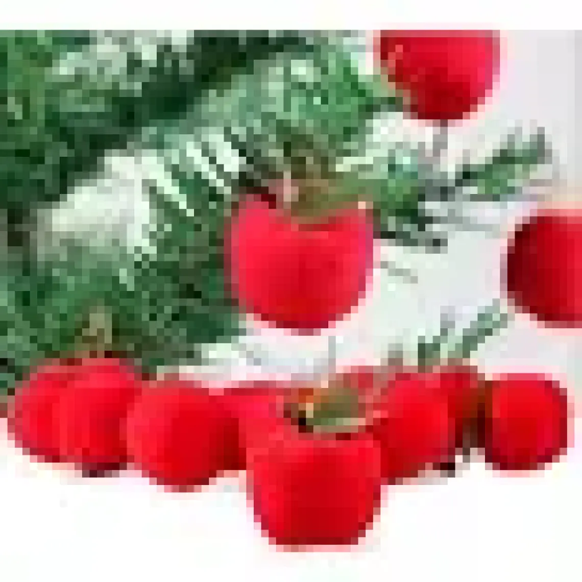Leva House  Yılbaşı Süsü Elma 12'li