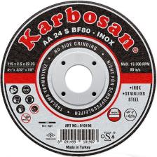 Karbosan Inox Kesme Diski (Karbosan 115X1.0X22.23)