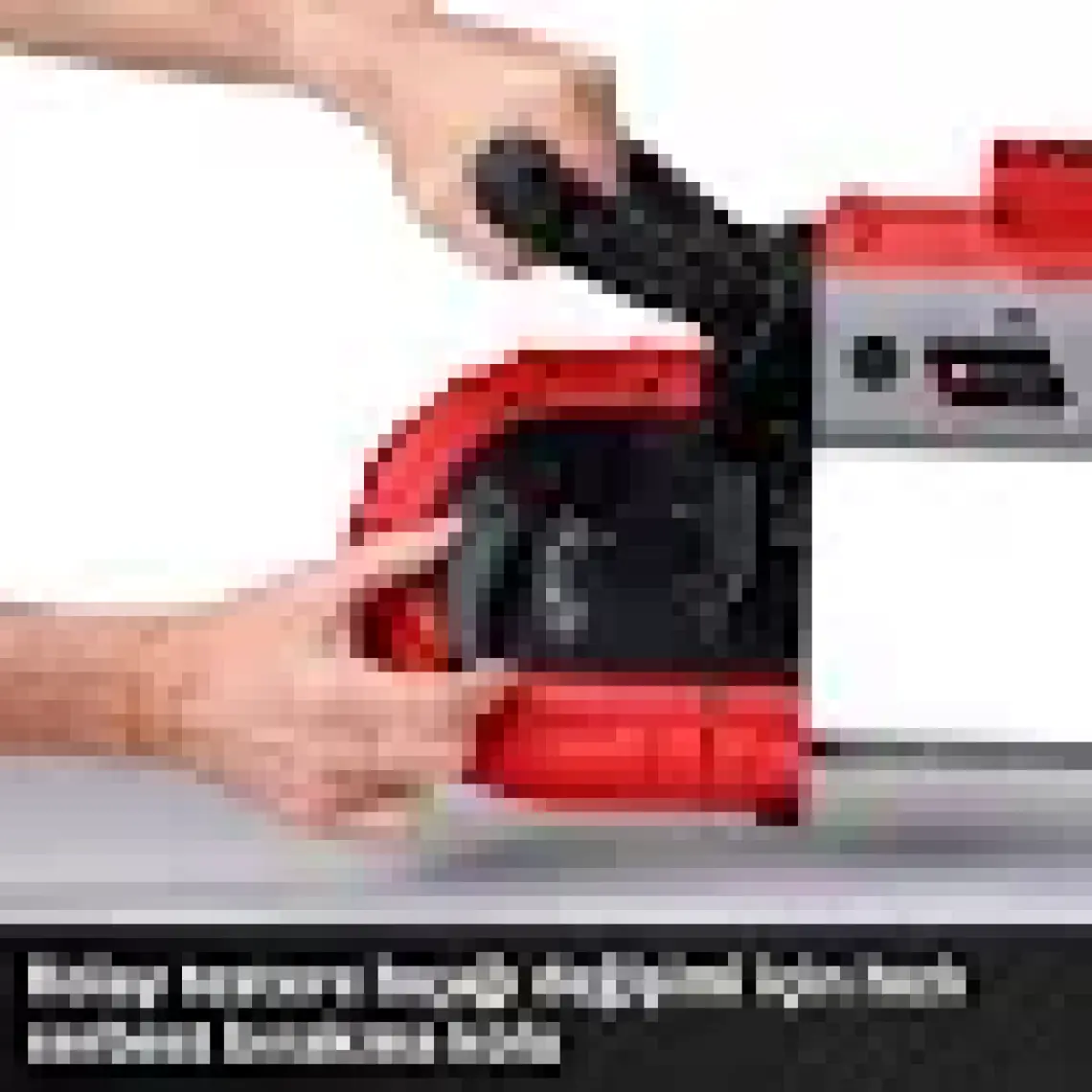 Einhell TE-MB 18/127 Li-Solo Power X-Change Akülü Şerit Testere (18 V, 115 mm Kesim Yüksekliği, 127 mm Kesim Genişliği, Taban, LED Aydınlatma, Metal için  2x Şerit, Akü dahil değildir) - 4504216