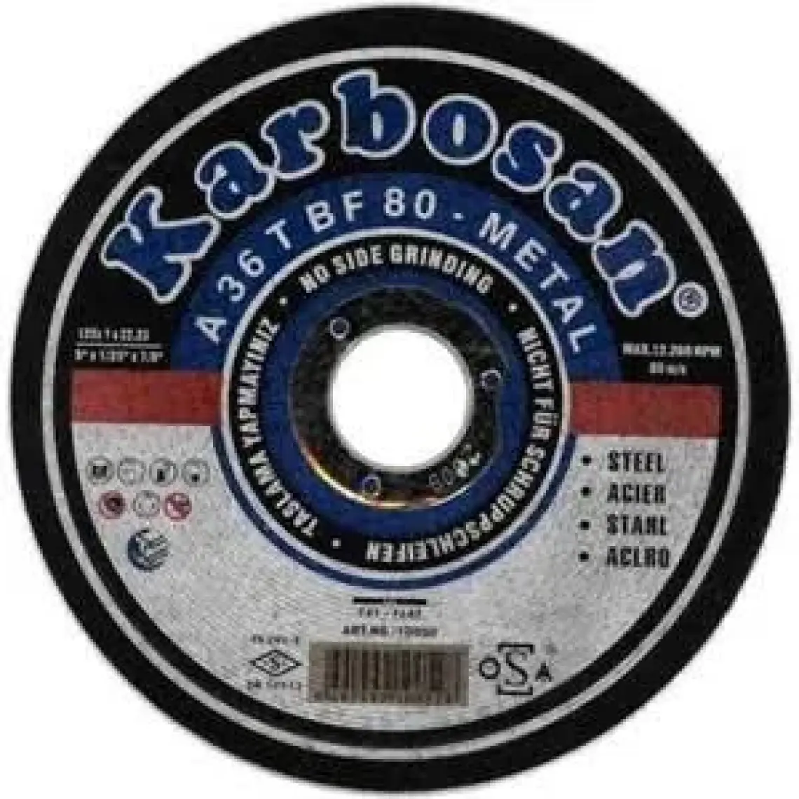 Karbosan Metal Kesici 115X3X22 Mm