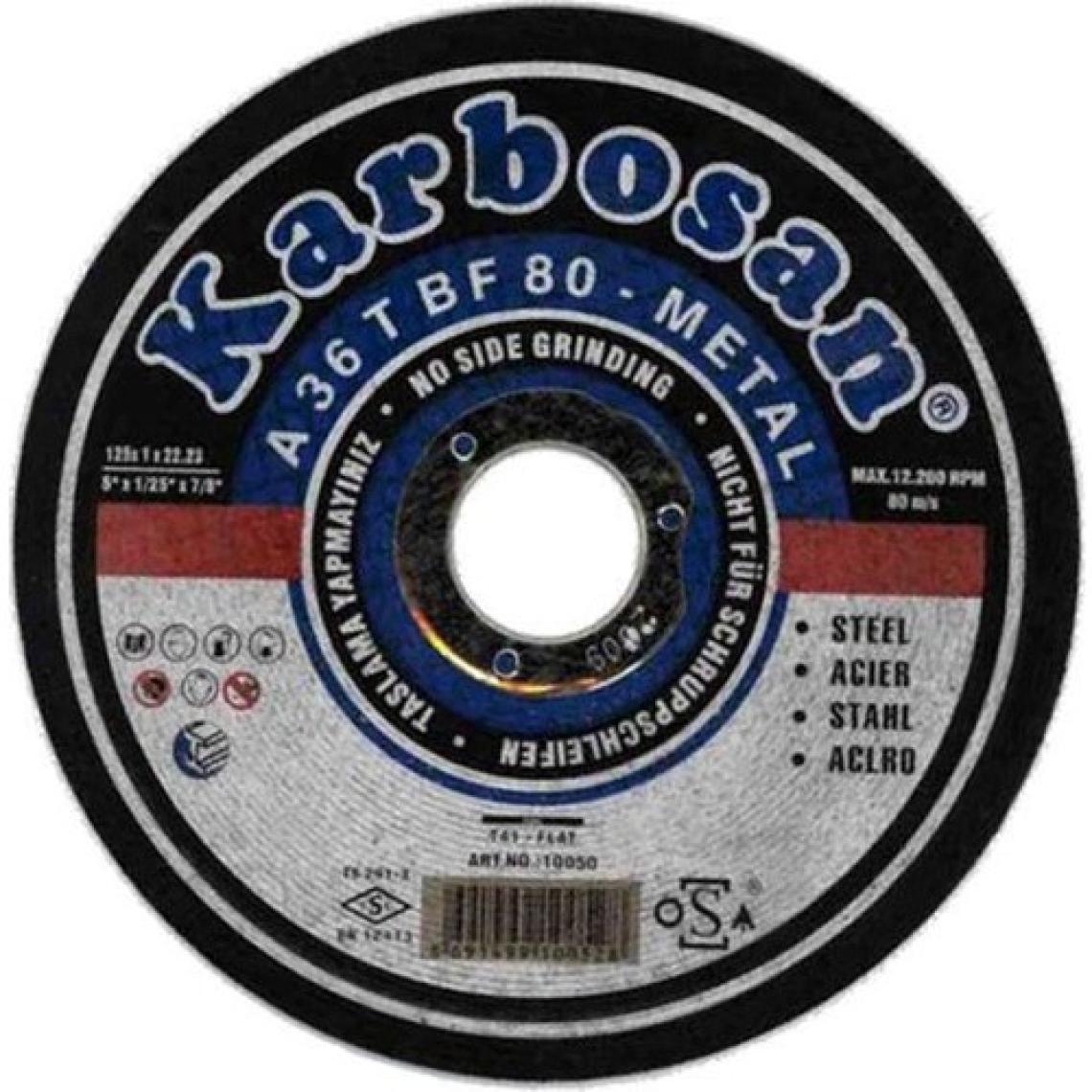 Karbosan Metal Kesici 230X3.0X22 Mm