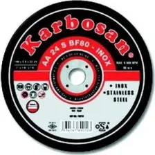 10 Adet Krb 115x1.0x22 Mm Inox Kesici Taş
