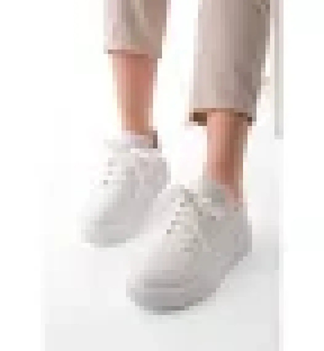 Marjin Kadın Sneaker Spor Ayakkabı Kalın Taban Bağcıklı Azin