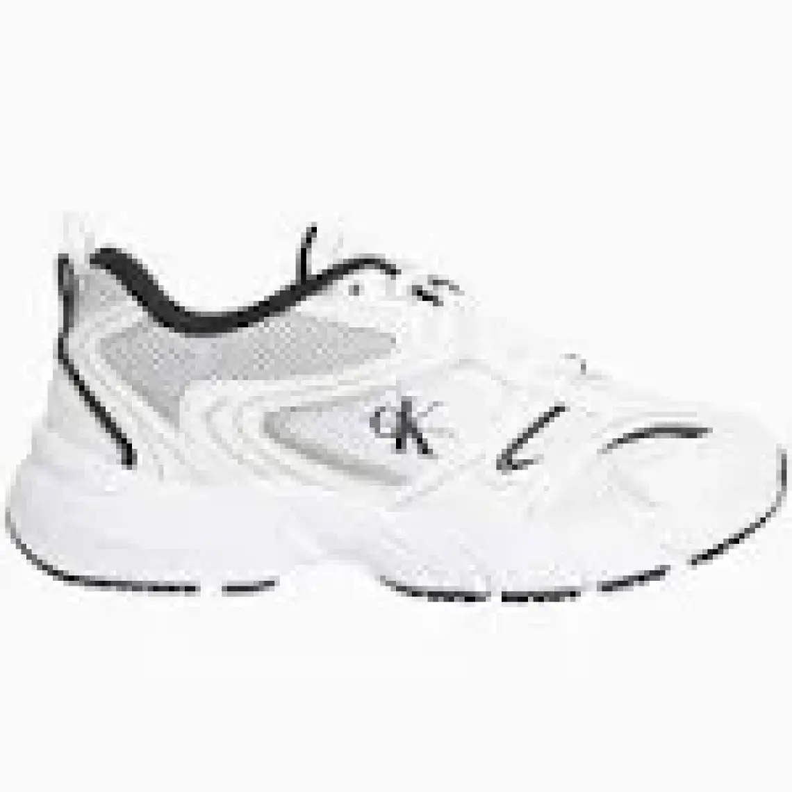 Calvin Klein Logolu Sneaker Ayakkabı YW0YW0180701W Bayan Ayakkabı YW0YW01807 01W